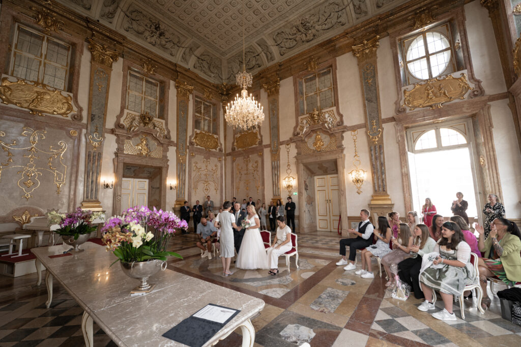 Schloss Mirabell - Standesamtliche Trauung mit Wedding Day Manager von MI Hochzeitsplanung