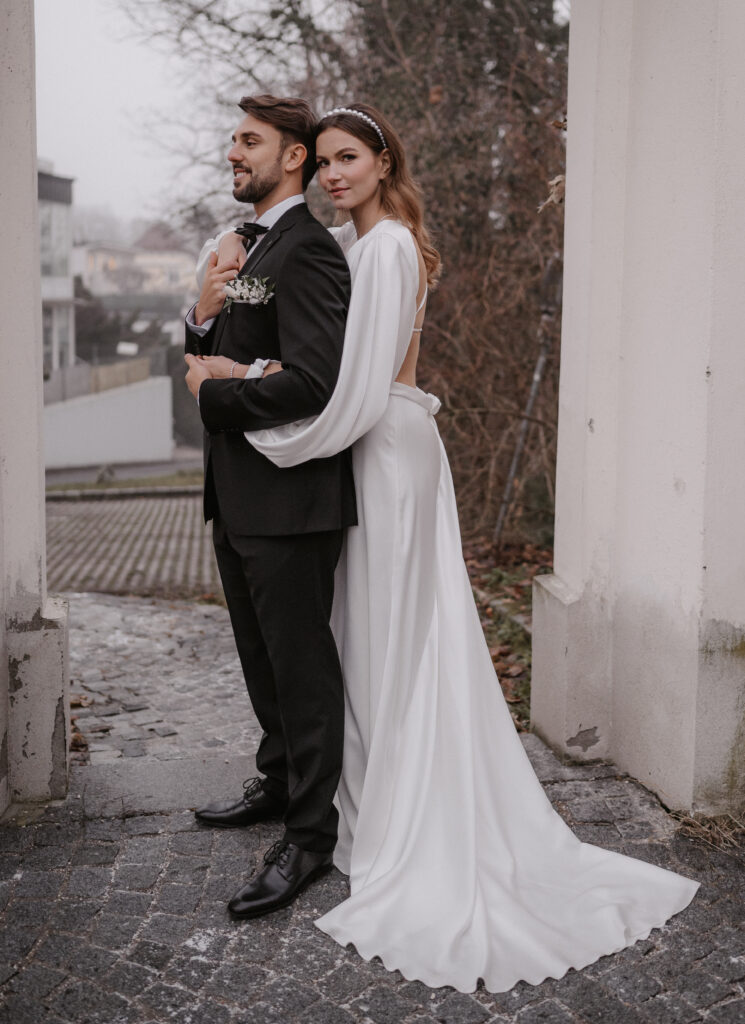 Hochzeitsshooting in Österreich - Heiraten mit MI Hochzeitsplanung, intime Hochzeit in Wien