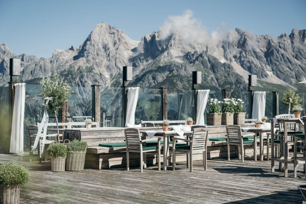 Hochzeitslocation Steinbockalm, Berghochzeit - Hochzeitsplanerin Manuela Iliev
